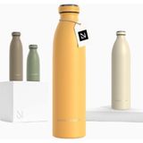 Lars Nysom Termos Su Şişesi 750 ml Çift Duvar Paslanmaz Çelik - Sarı