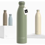 Lars Nysom Termos Su Şişesi 750 ml Çift Duvar Paslanmaz Çelik - Yeşil