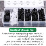 Larskas 100 Adet Araç Klips Seti, 6 Farklı Boyut, Tampon ve Kapı Aksamı Için - 41 Delft Blue