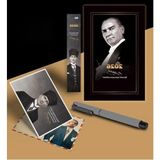 Larskas 2026 Yılı Için Atatürk Temalı Ajanda ve Ayraç Kartpostal Kalem - 41 Delft Blue