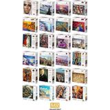 Larskas 2,2 mm Kalınlıkta 1000 Parça Eski Dünya Haritası Puzzle