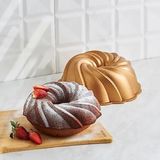Larskas 24 cm Döküm Kek Kalıbı, Gold Renk
