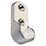 Larskas 30 mm Krom Askı Flanşı - Oval Dolap Elbise Askı Aparatı (2 Adet) - 41 Delft Blue