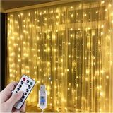 Larskas 3x3 Metre Kumandalı Peri LED Işık - Dekoratif Yılbaşı Aydınlatması