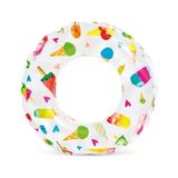 Larskas 59230 Sevimli Desenli Simit 51 Cm, Su Sporları, Plaj Malzemesi, Şişme Ürün, Yüzme Aksesuarı, Kamp, Dalış, Güvenlik