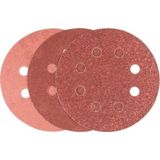 Larskas 6'lı Eksantirik Zımpara Kağıdı Seti, 125 Mm, 60/120/240 Kum, 8 Delik