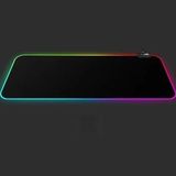 Larskas 80X30 cm Rgb LED Işıklı Gaming Mouse Pad, Kaymaz Taban - Ahşap