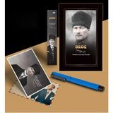 Larskas Atatürk Temalı Ajanda ve Ayraç Kartpostal Seti - 41 Delft Blue