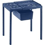 Larskas Ayarlanabilir Dolap Rafı ve Düzenleyici, Mavi - 41 Delft Blue