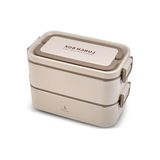 Larskas Bento Lunch Box, 2000 ml Kapasite ile Pratik Taşıma