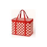 Larskas Busstier 25 Lt Termos Çanta, 33X22X22 cm Piknik ve Kamp Soğutucu Çanta, Suya Dayanıklı Iç Kaplama, Geniş Hacimli Taşınabilir Soğuk Tutucu, Fermuarlı Kapaklı, Izolasyonlu Beslenme Çantası - Ahşap