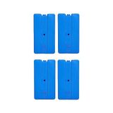 Larskas Buz Aküsü Buz Kasedi Ice Box 4'lü Set (370 ml x 4) - Ahşap
