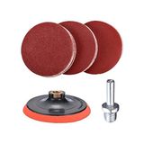 Larskas Cırt Zımpara Seti + Matkap Aparatı 115 mm (7 Parça)