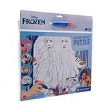 Larskas Clementoni - 22705-30 Parça Water Magic Frame Puzzle - Disney Frozen 2