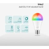 Larskas Çok Renkli LED Wi-Fi Akıllı Ampul, Enerji Tasarruflu ve Uzun Ömürlü