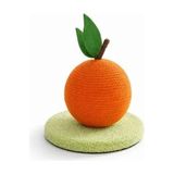 Larskas Doğal Jüt Halat Kaplama Kedi Tırmalama Topu, 17 cm Kaymaz Tabanlı