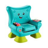 Larskas Fisher-Price Birden Fazla Dil Desteğiyle Yürüme Çağındaki 1 Yaş ve Üzeri Çocuklar Için Işıklar, Şarkılar ve Aktiviteler Içeren, Turkuaz Renkli Koltuk Şeklinde Eğitici Oyuncak, JGK94