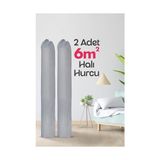 Larskas Halı Hurcu, Halı Saklama Kılıfı, Halı Organizeri (Gri, Yolluk Hurcu)