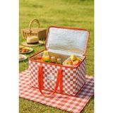 Larskas Isı Korumalı Piknik Çantası, 35X20X20 cm Boyut, 15 Litrelik Kapasite - Ahşap