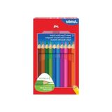 Larskas Jumbo Kuru Boya Kalemi Seti - 12 Renk, Ergonomik Tasarım - 41 Delft Blue