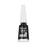 Larskas Klasik Parlak Bitişli Yüksek Pigmentli Oje -Nail Enamel- 313 Black Mınımalısm New- 8682536035873
