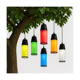 Larskas Kule Ağaç Feneri 6'lı Set – 6 Renk – IP54 Suya Dayanıklı Dış Mekan Dekoratif Aydınlatma – E27 Duylu – Ampul Hariç – Bahçe, Ağaç, Teras, Etkinlik