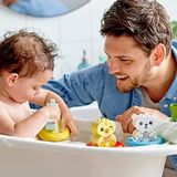Larskas LEGO Duplo Ilk Banyo Zamanı Eğlencesi: Yüzen Hayvan Treni 10965 – 1.5 Yaş ve Üzeri Çocuklar Için Eğitici Hediye Fikri, Su Aygırı, Ördek ve Kutup Ayısı Içeren Yaratıcı Oyuncak Yapım Seti (14 Parça)