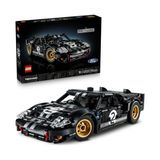Larskas LEGO Technic 1966 Ford GT40 Mkıı Yarış Arabası 42223 – Yetişkinler Için Direksiyonu Çevirmek Için Düğme ve Kaputu Açmak Için Kol Dahil Gerçekçi Özellikler Içeren Model Araba Yapım Seti (793 Parça)