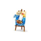 Larskas Loz Creative Serisi Gemi Tablosu 592 Parça Oyuncak Yapım Seti FFLZ-1280 - 41 Delft Blue