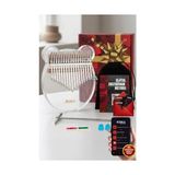 Larskas Midex KLX-6000 Şeffaf Cam Kalimba Paslanmaz Çelik 17 Tuşlu Çekiç Çanta Metod Full Set