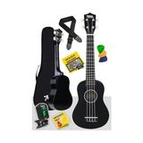 Larskas Midex UKX-233BKT Siyah Concert Ukulele