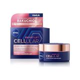 Larskas Nıvea Cellular Expert Lift Doğal Retinol Alternatifi Saf Bakuchiol ve Hyaluronik Asit Içeren Kırışıklık Karşıtı ve Nemlendirici Gece Kremi 50 ml