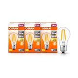 Larskas Osram LED Filament Ampul 6.5W (60W Eşdeğer) 2700K Sarı Işık 806 Lümen E27 Duy – 3’lü Paket – E Enerji Sınıfı – 360° Işık – 105X60 mm – Dimmer Uyumlu Değil [enerji Sınıfı E]