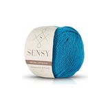 Larskas Premium Amigurumi Ipi Punch (Panç) Baby Soft Cotton 50 gr Örgü Ip (Turkuaz) - 41 Delft Blue