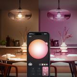 Larskas Renkli Akıllı E27 Ampul - 8W, 806 Lumen, Bluetooth Kontrol