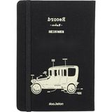 Larskas Sert Kapaklı Çizgili Defter, A6, Beyaz, 100 Yaprak