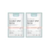 Larskas Stopever Clearly Spot Patch, Sivilce Karşıtı Şeffaf Plaster 2'li Paket | Ultra Ince, Hidrokolloid + Niacinamide + Salicylic Asit Içerikli Akne Karşıtı Yüz Bandı | 48 Adet (2 x 24)
