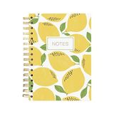 Larskas Tasarımcı Not Defteri, Limon, Spiral Ciltli, Ofisler, Okullar, Sınıflar ve Daha Fazlası Için Yazı Günlüğü, 160 Çizgili Sayfalı Sert Kapak (15,9 x 21 Cm) - 41 Delft Blue