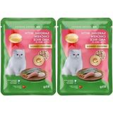 Larskas Tavuk ve Pirinçle Hazırlanmış Sardalye Pouch 85 gr (2 Paket)