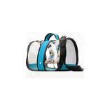 Larskas Tünekli, Suluklu Muhabbet Kuşu Taşıma Çantası (Hava Kanallı) Royal Milano-Mavi (33CMX23CMX22CM) (Mavi)