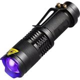 Larskas UV-102 Ultraviyole Mor Işık Fener, 365 Nm Uv El Feneri, Tırnak Oje Kurutucu, Değerli Taş Tespiti [ A+]