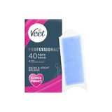 Larskas Veet Professional Hassas Ciltler Için Ağda Bandı, Bacak ve Vücut Bölgesi, 40'lı Süper Fırsat Paketi - 41 Delft Blue