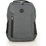 Las Vegas Polo Club Polo Club 15.6" Unisex Su Geçirmez Notebook Laptop Bilgisayar Sırt Çantası - Gri