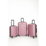 Las Vegas Polo Club Polo Club Transformers Modeli Kaliteli Abs 3lü Valiz Seti Büyük + Orta + Küçük 3 lü Bavul Seti