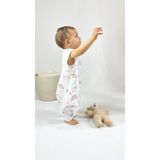 Las Vivas Kids Yazlık Müslin Uyku Tulumu, 0.5 Tog Organik Bebek ve Çocuk Tulumu - Gökkuşağı - 1 - 2 Yaş