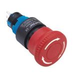 LAS1-APY-11TS 22mm Acil-stop Buton Bas-çevir 1NO/1NC