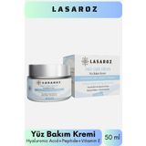 lasaroz Yüz Kremi E Vitamini Nemlendirici Yaşlanma Karşıtı Ton Eşitleyici Besleyici Bakım Kremi 50 ml