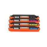 Laserjet 100 Color Mfp M175E Uyumlu 4 Renk Muadil Toner Seti CE310A-311A-312A-313A - Renkli