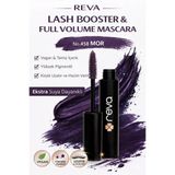 Lash Booster & Full Volume Color Maskara Prune-Tam Hacim & Uzatan Renkli Maskara Mor 458