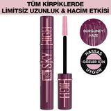 Lash Sensational Sky High Burgundy Haze Maskara